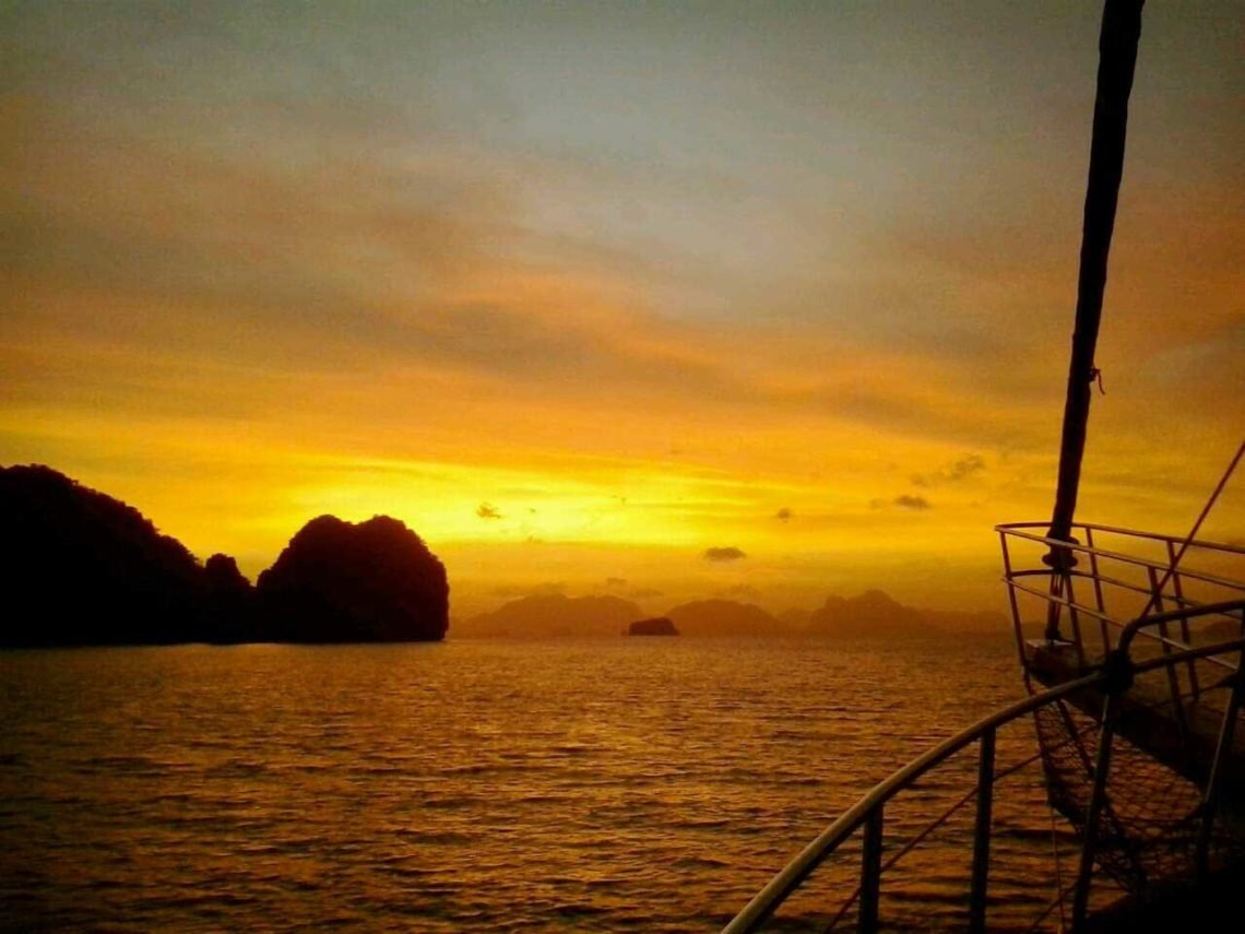 Bachelorette TV Show in Phang Nga Bay Phuket filming on Sail Escapes yacht