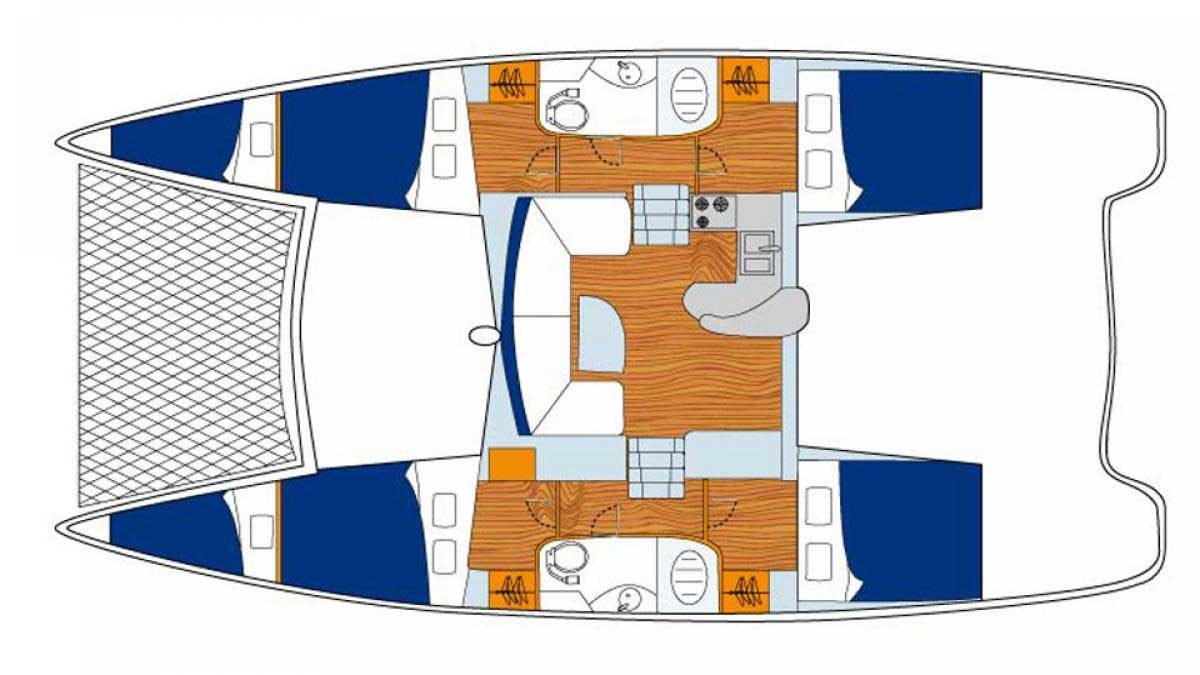 sunsail catamaran 404